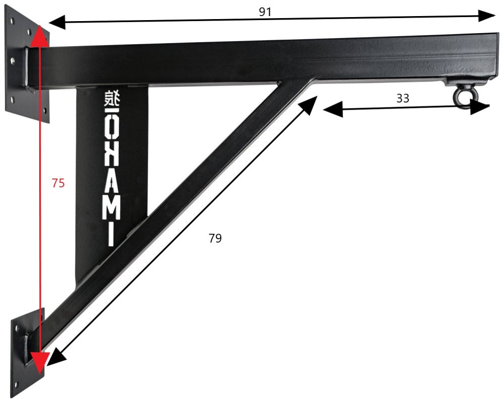 Preview: Heavy Duty Boxsackwandhalterung Impact